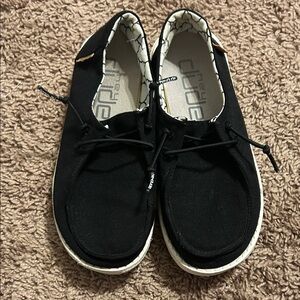 Hey Dude Black Casual Loafers youth 2